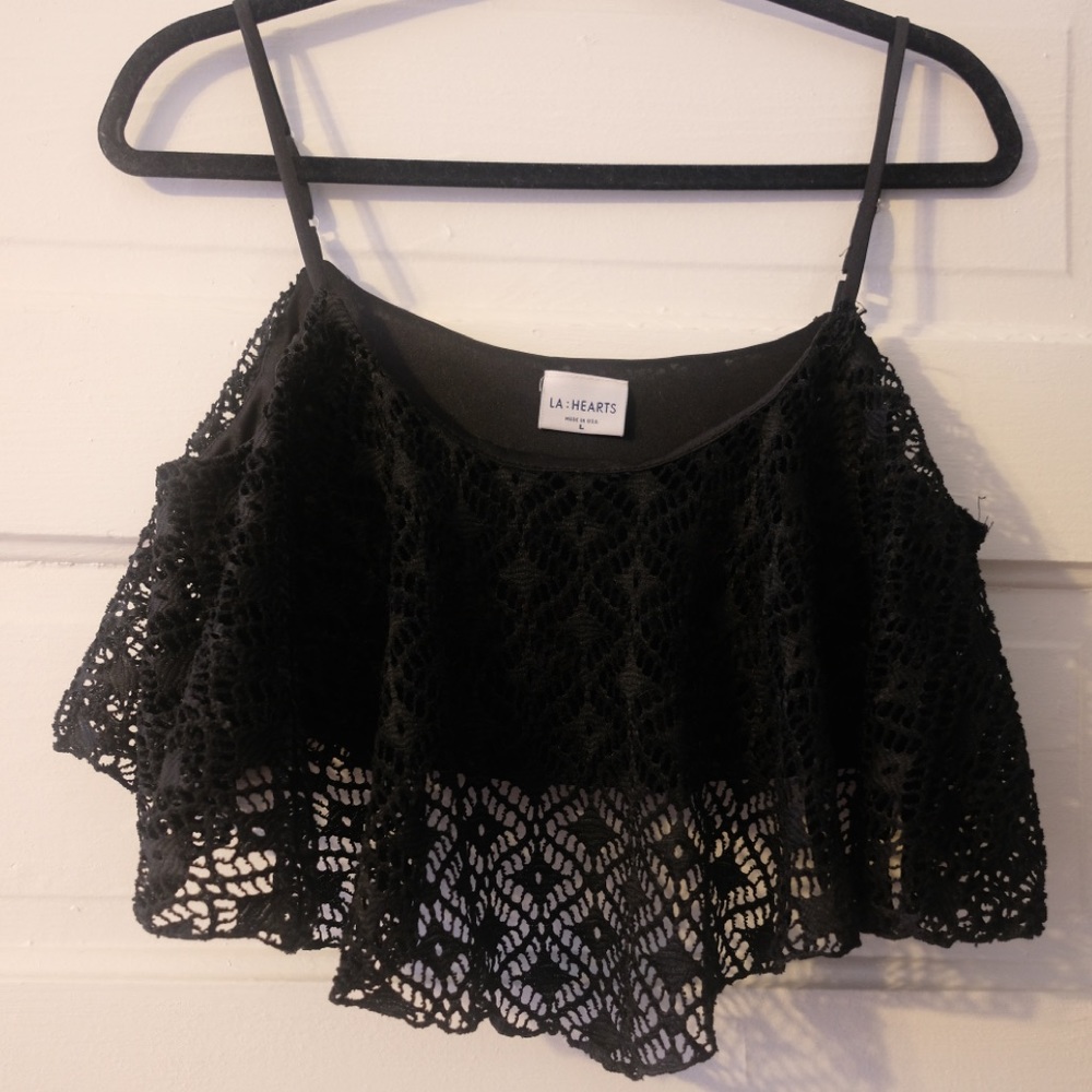 Flowy crop top